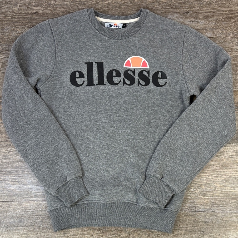Ellesse Women's Core McKane Sweatshirt Size Medium -Gray Marl